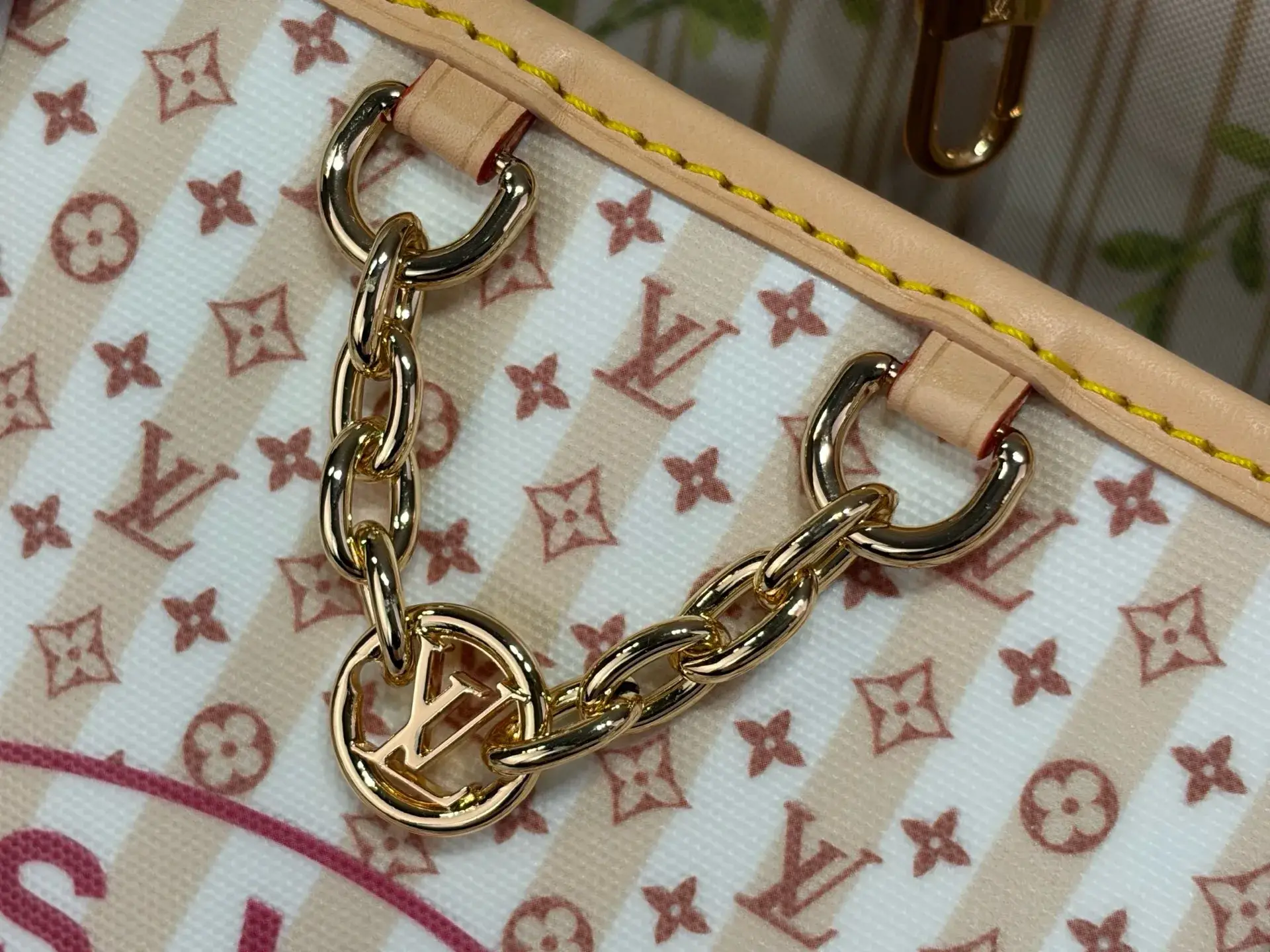 Louis Vuitton Red Neverfull Tote Bag product photo from LabelPicks