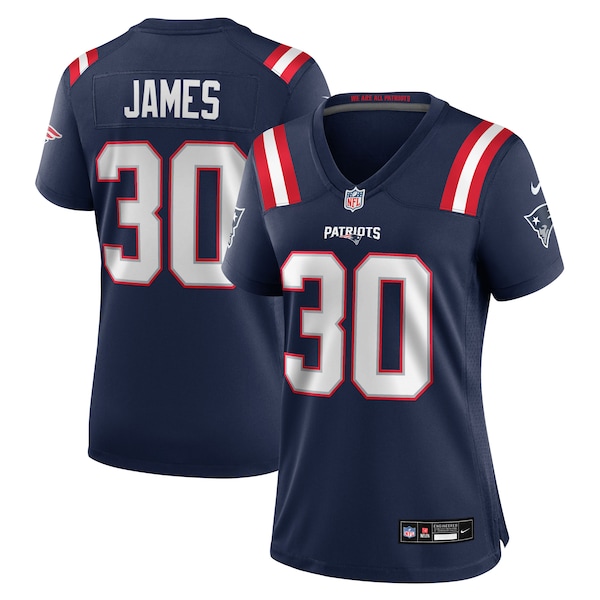 D.J. James New England Patriots Nike Women's Team Game Jersey -  Navy