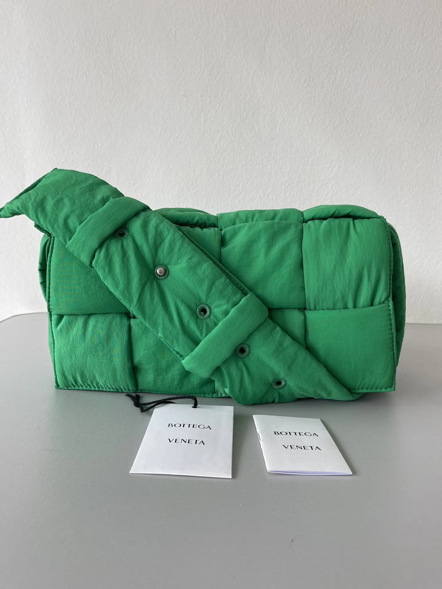 Bottega Veneta Cassette Nylon Shoulder Bag product photo from LabelPicks