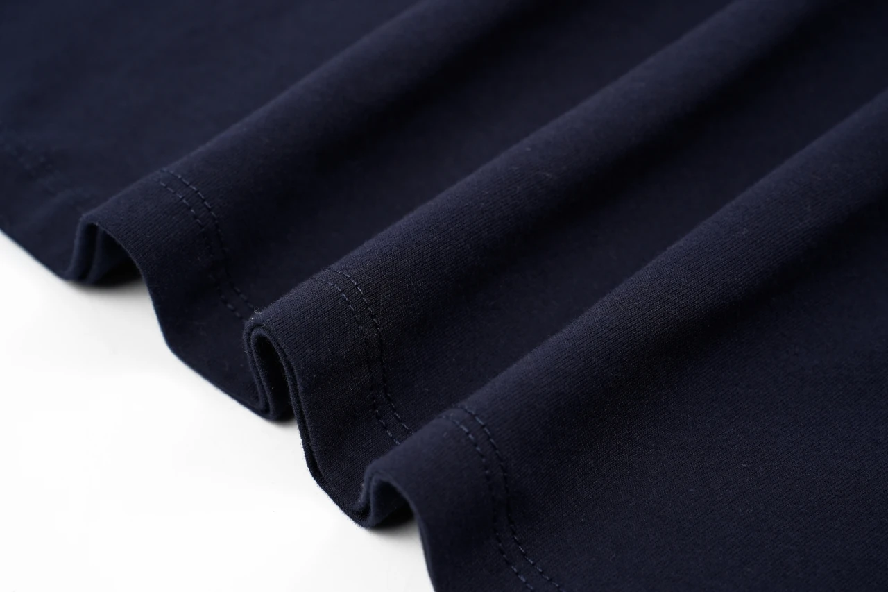 Miu Miu Navy Stripe Layered Look Long Sleeve Sweatshirt product photo from LabelPicks
