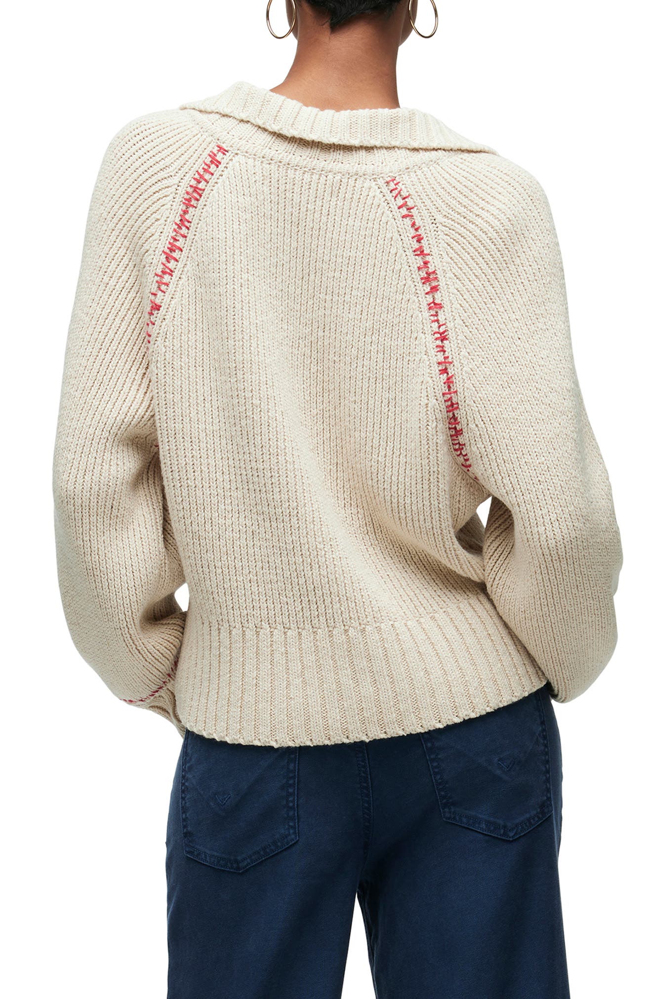 Hudson Jeans Johnny Collar Sweater
