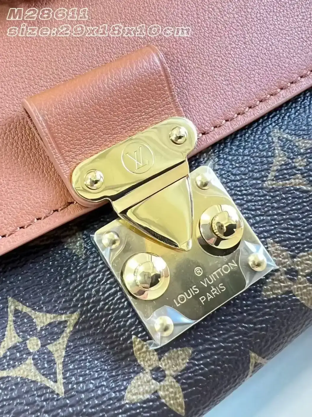 Louis Vuitton Gold Madeleine Canvas and Leather Shoulder Bag product photo from LabelPicks