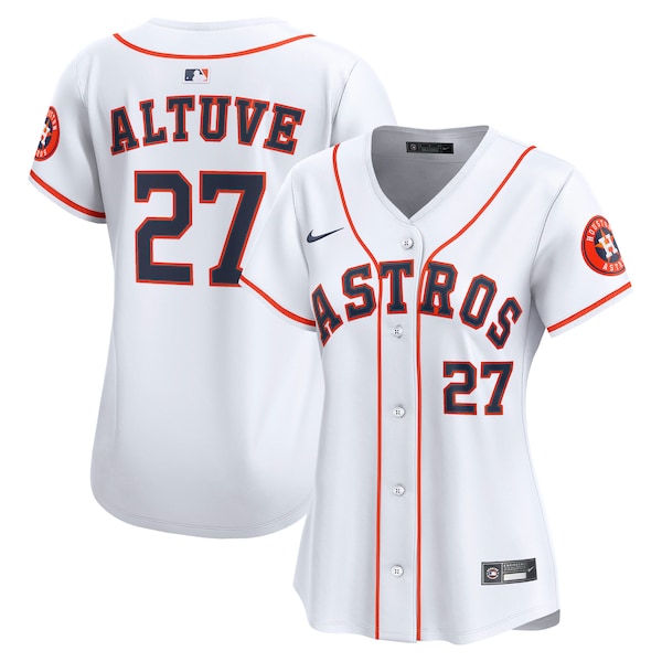 Jose Altuve Houston Astros Nike Women's Home Limited Player Jersey - White