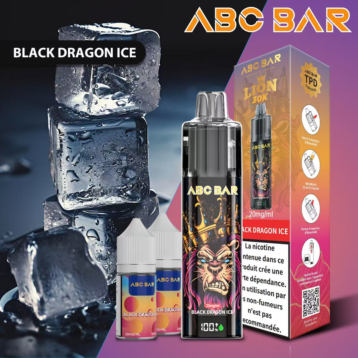 ABC Bar 30K Disposable Vape (2%, 30000 Puffs)