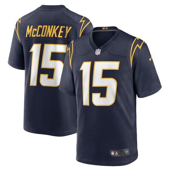 Ladd McConkey Los Angeles Chargers Nike Alternate Game Jersey -  Navy/Royal/White