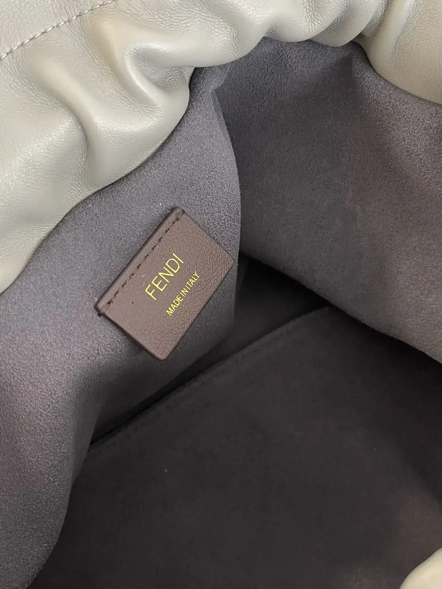 Fendi Lambskin Baguette Bucket Bag product photo from LabelPicks