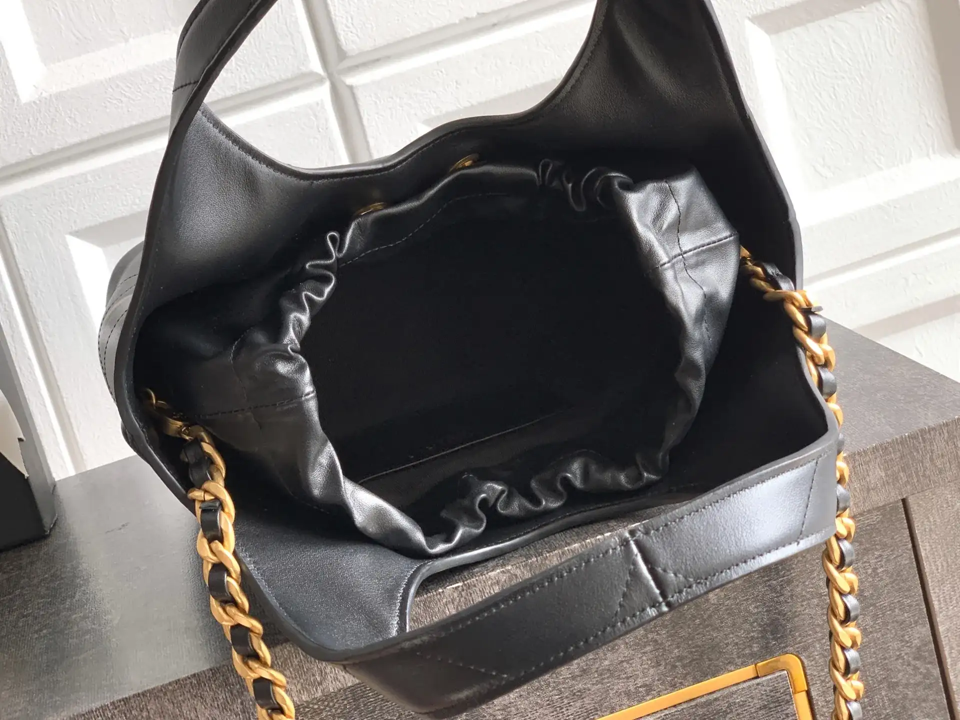 Chanel Black Quilted Leather Tote Bag product photo from LabelPicks