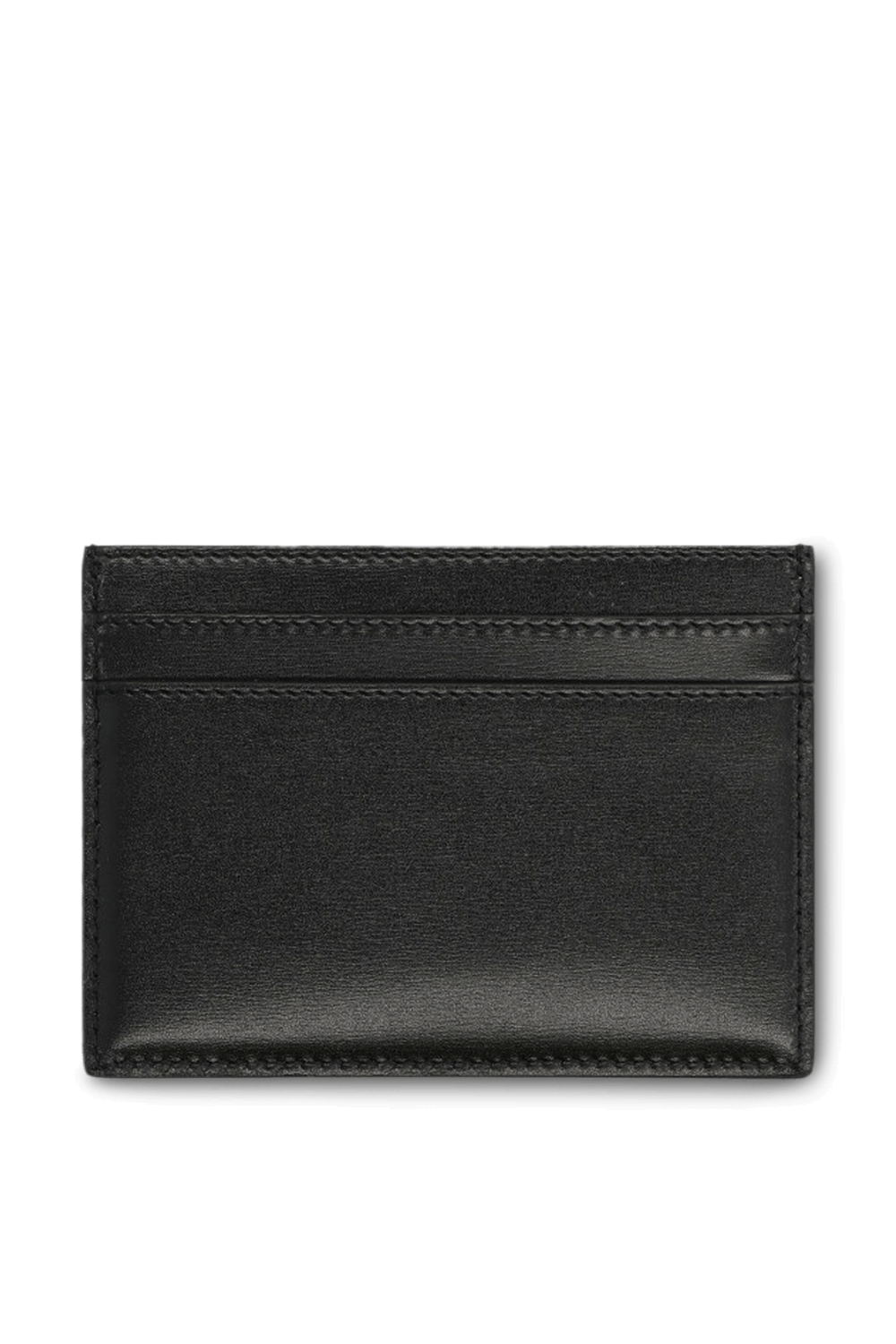 SAINT LAURENT מחזיק כרטיסים מעור עם לוגו מונוגרמי