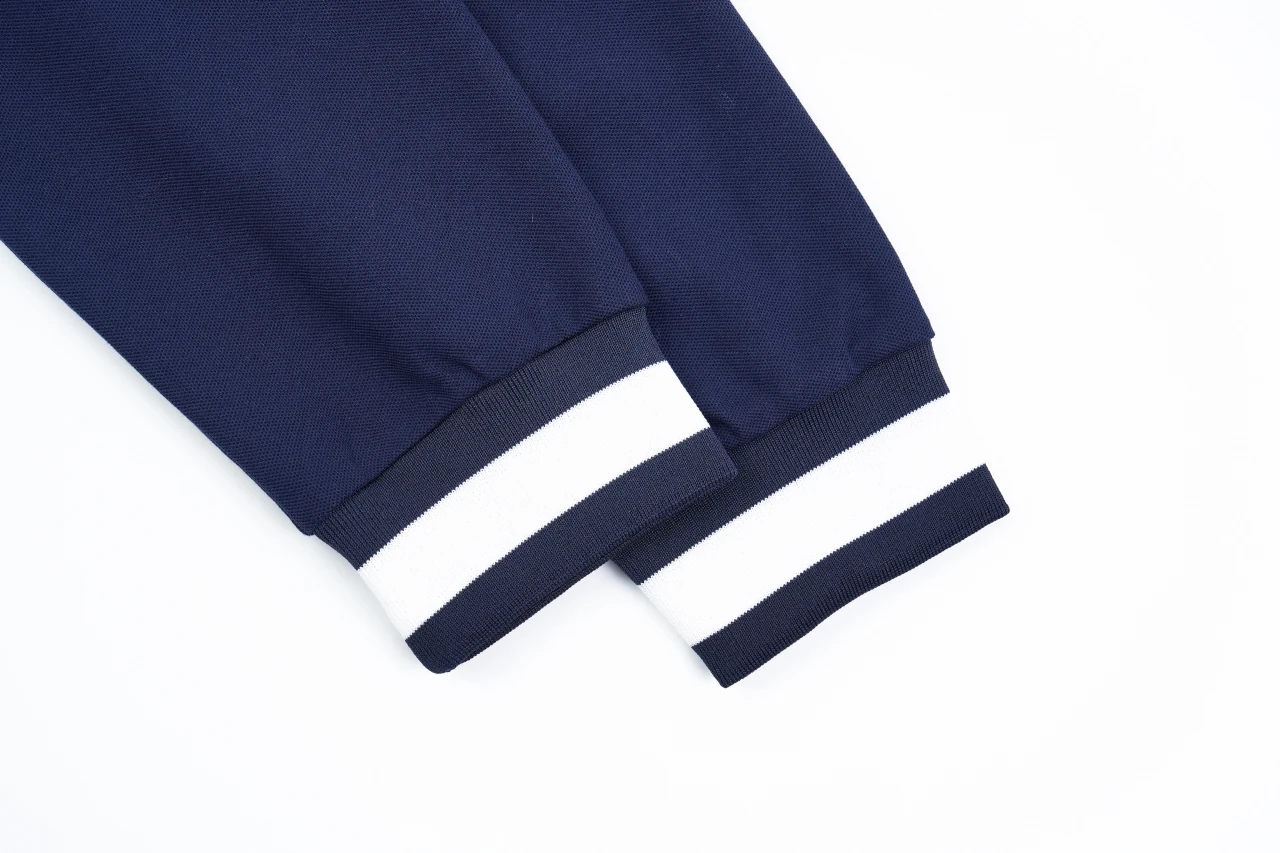 GUCCI Navy G-Stripe Hooded Zip Jacket product photo from LabelPicks