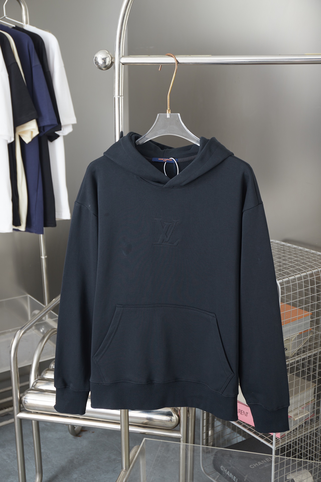 Luxury Embroidered Long Sleeve Hoodies