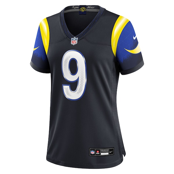 Matthew Stafford Los Angeles Rams Nike Women's 2025 Rivalries Collection Game Jersey - Midnight Blue