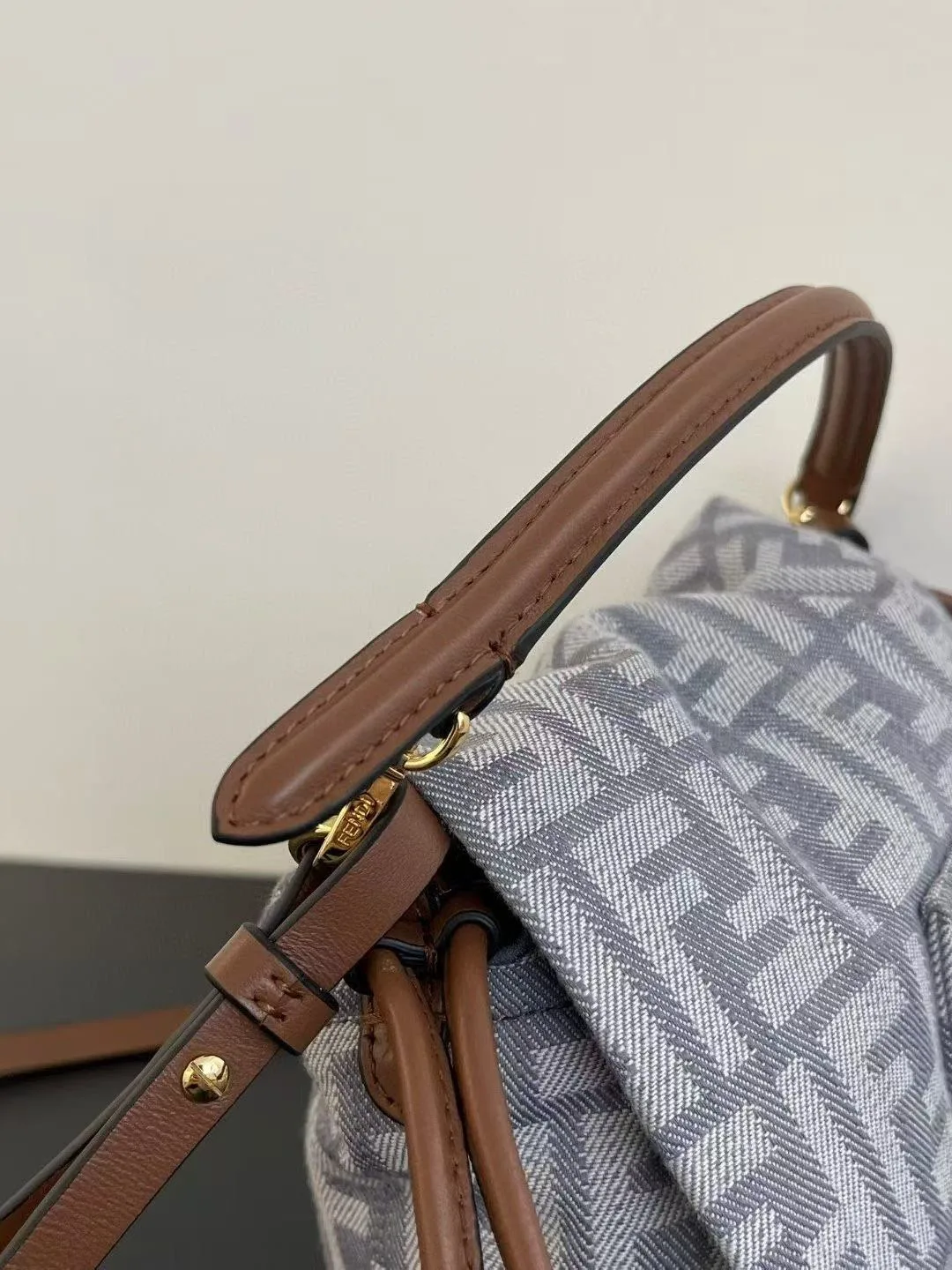Fendi Baguette Brown Calfskin Bucket Bag product photo from LabelPicks
