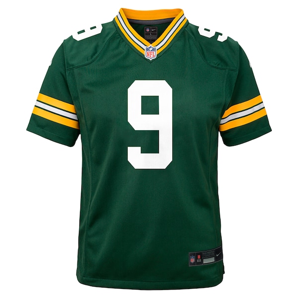 Christian Watson Green Bay Packers Nike Youth Team Player Game Jersey - Green