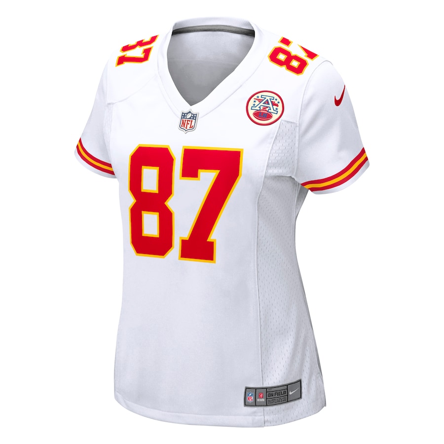 Travis Kelce Kansas City Chiefs Nike Women's Game Jersey - White