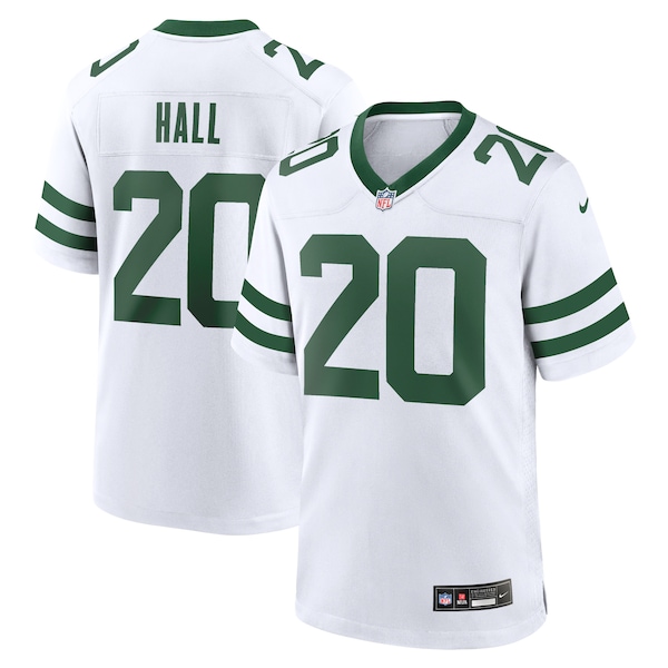 Breece Hall New York Jets Nike Legacy Player Game Jersey - White/Green