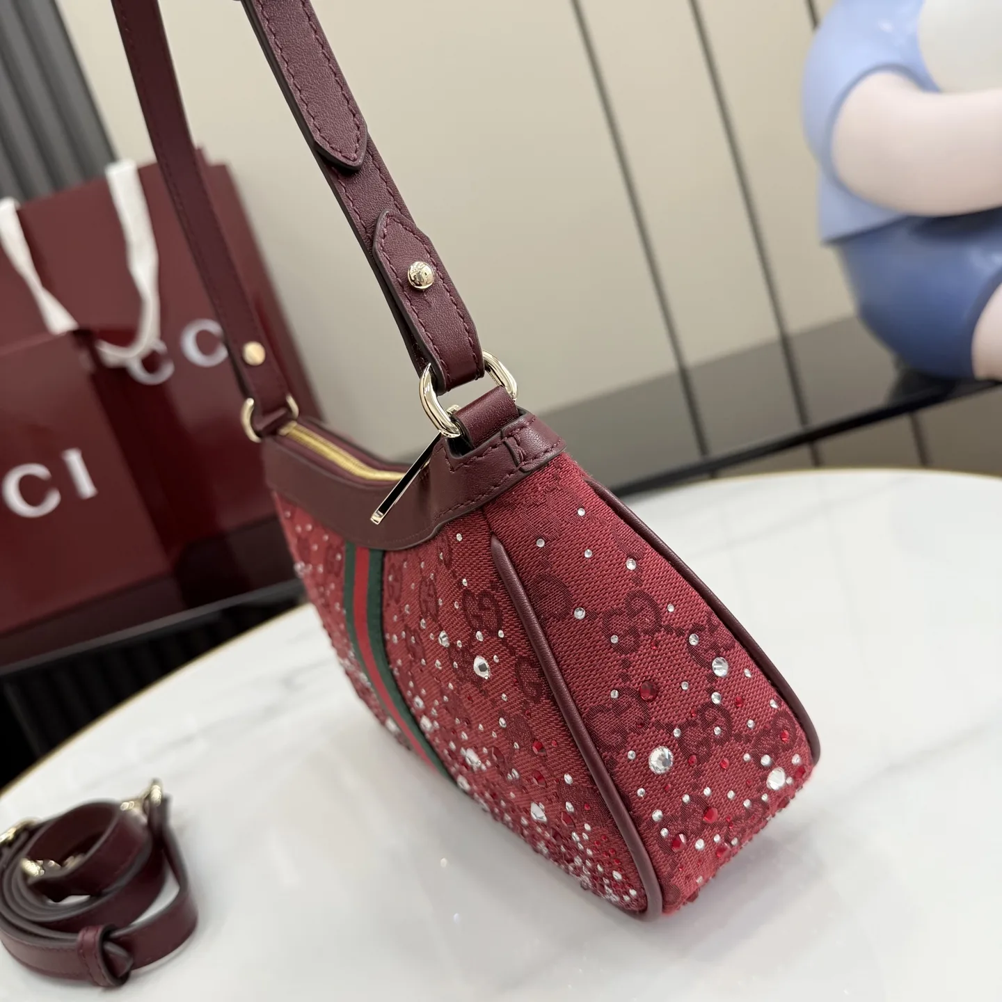 Gucci Ophidia GG Supreme Canvas Crossbody Bag product photo from LabelPicks