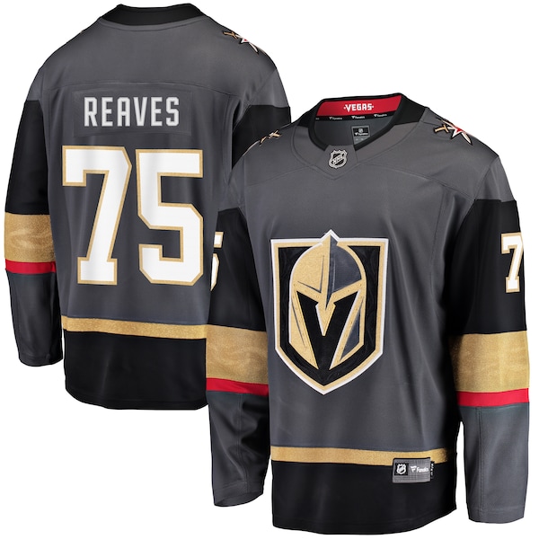 Ryan Reaves Vegas Golden Knights  Home Breakaway Player Jersey - Black