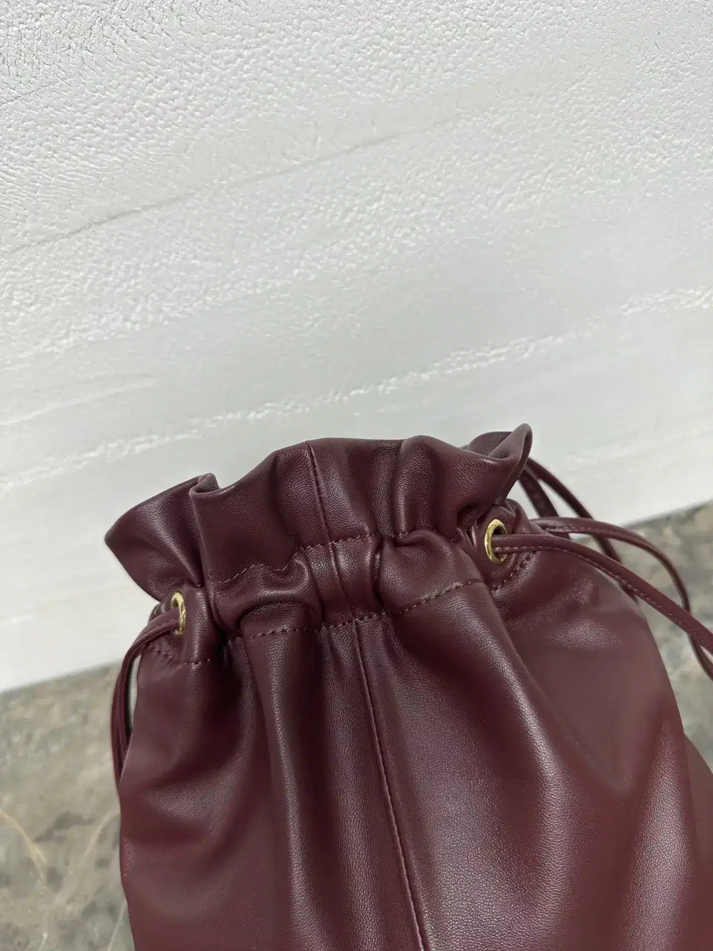 Celine Lambskin Crystal Pouch Bucket Bag product photo from LabelPicks