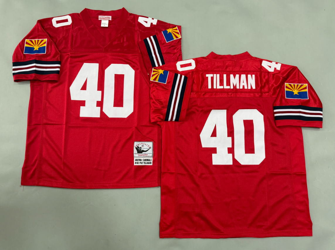 Pat Tillman Arizona Cardinals Authentic Throwback Retired Player Jersey