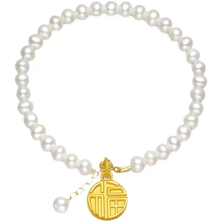Xiaofu brand bracelet women's natural freshwater pearl bracelet