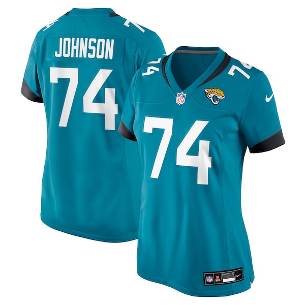 Fred Johnson Jacksonville Jaguars Nike Women's Team Game Jersey -  Teal