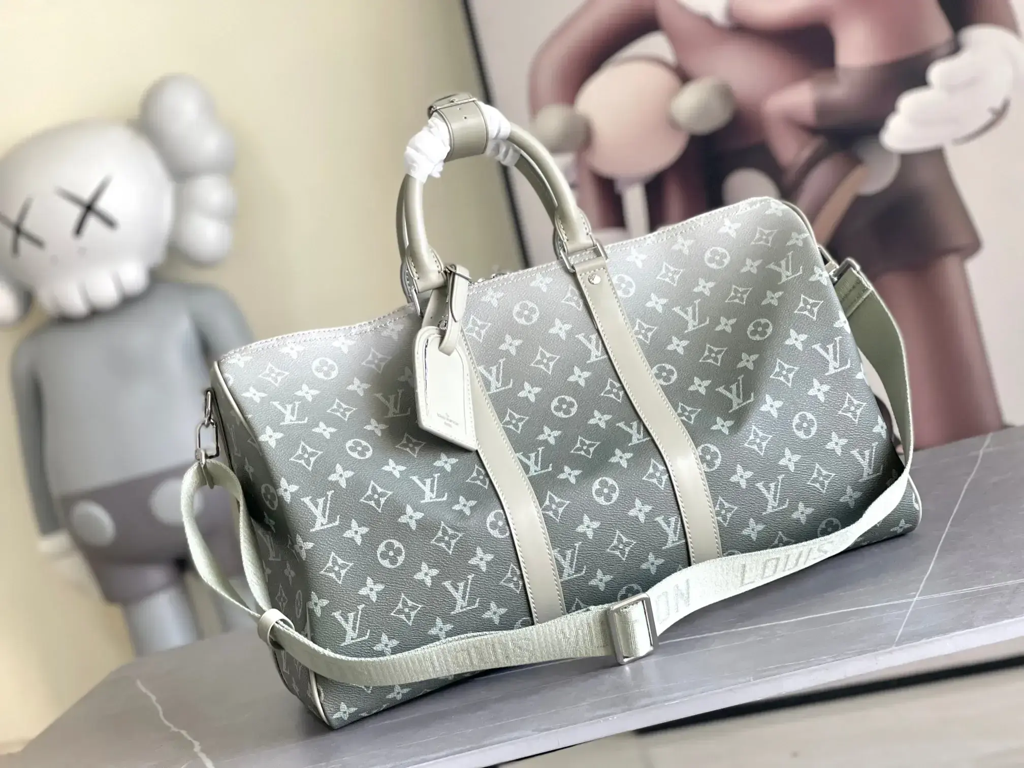 Louis Vuitton Monogram Canvas Keepall Tote Bag product photo from LabelPicks
