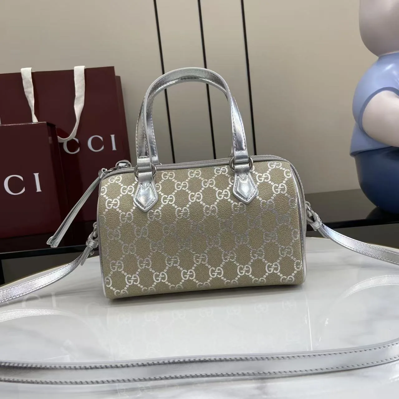 Gucci Silver Top Handle Bag product photo from LabelPicks