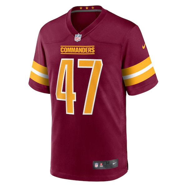 Khaleke Hudson Washington Commanders Nike  Game Jersey -  Burgundy