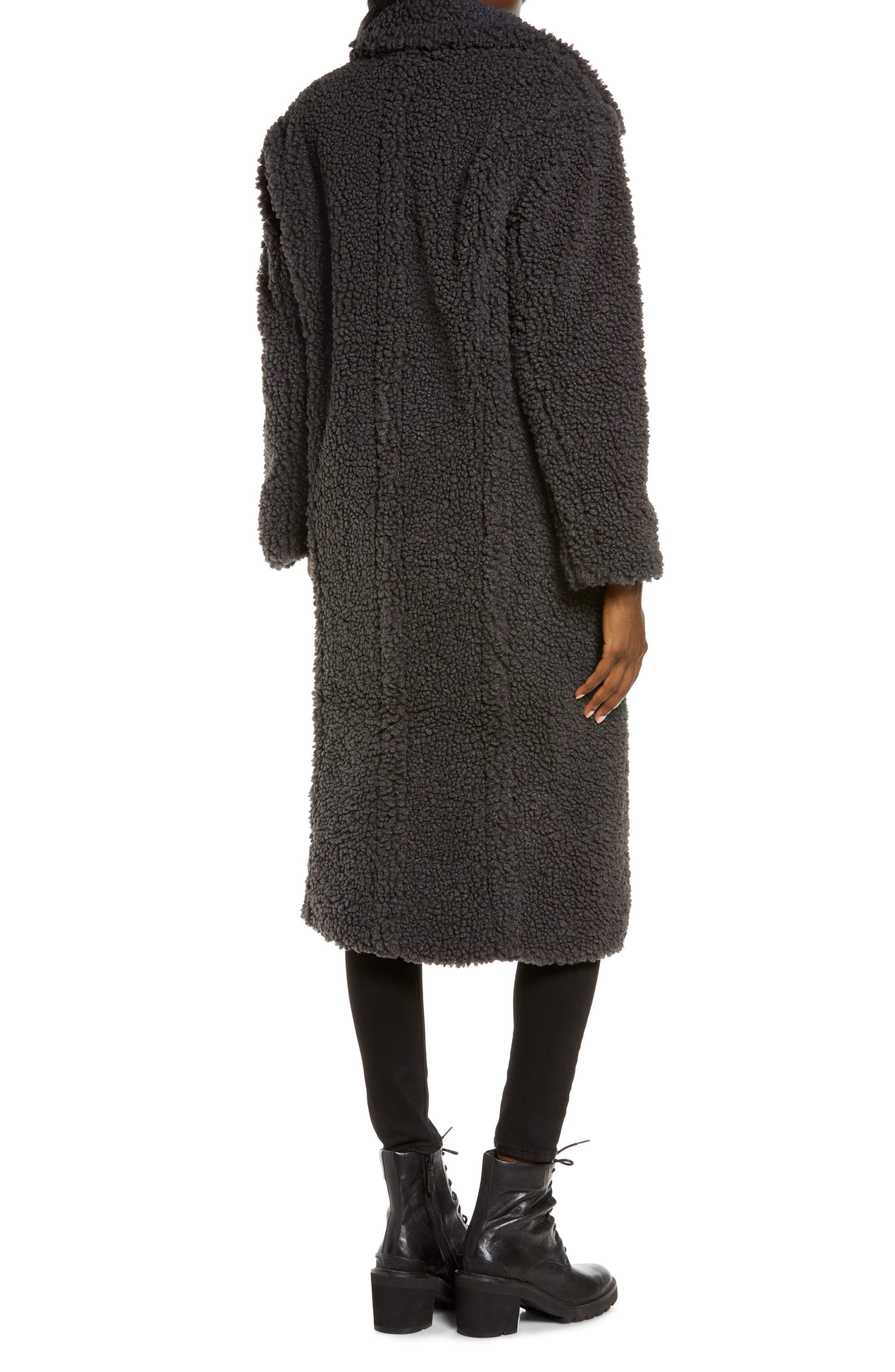 UGG® Gertrude Double Breasted Teddy Coat