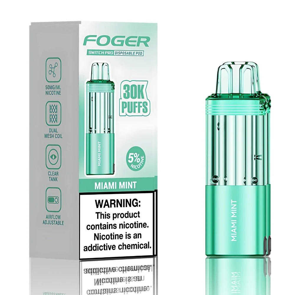 Foger Vape Refill & Pods — Fogger Switch Pro 30K Replacement Pods.