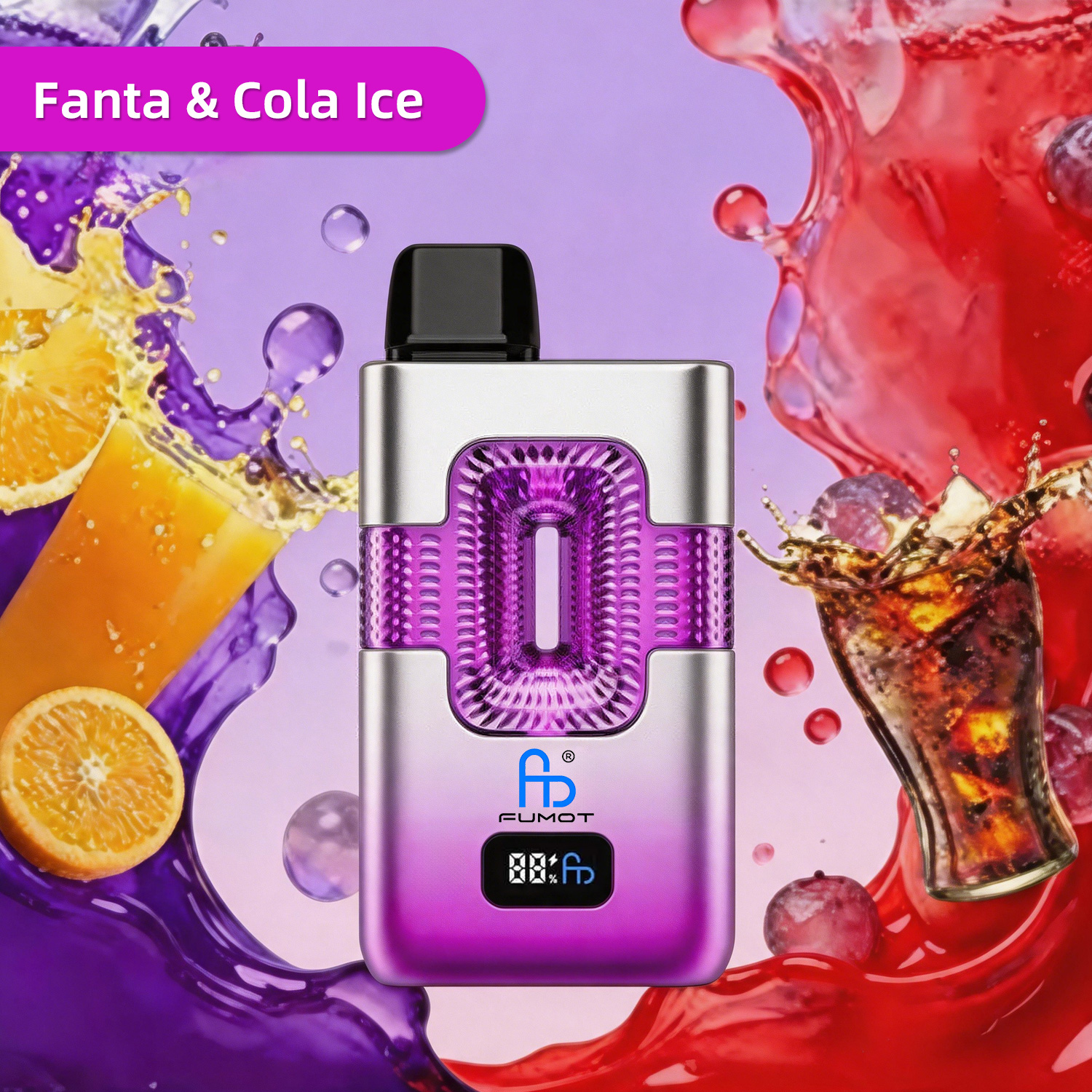 Fumot 2in1 50K Disposable Vape (2%, 50000 Puffs)