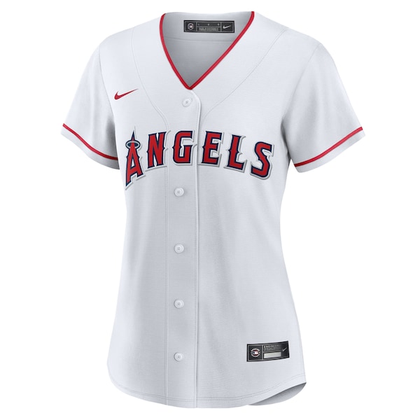 Christian Moore Los Angeles Angels Nike Women's Home Replica Jersey - White