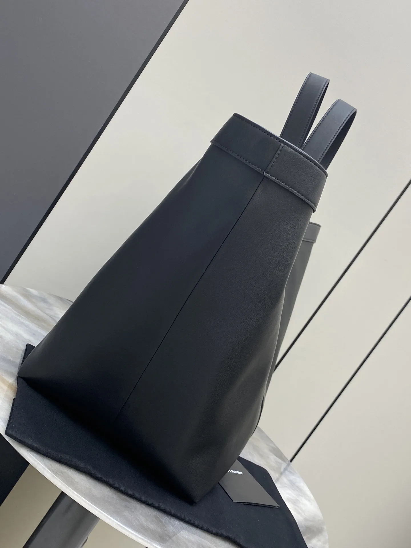 Saint Laurent Grained Leather Tote Bag product photo from LabelPicks