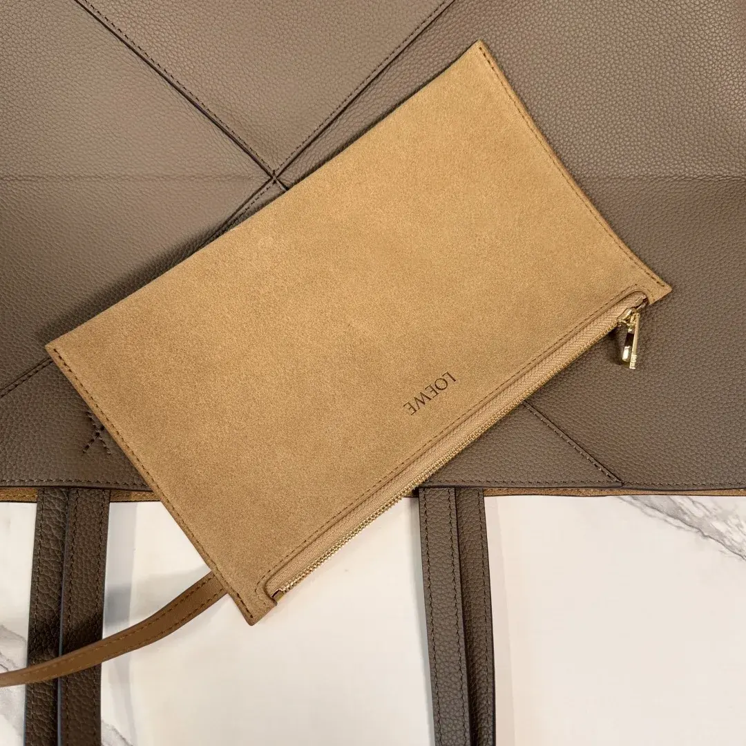 Loewe Grained Leather Puzzle Tote Bag product photo from LabelPicks