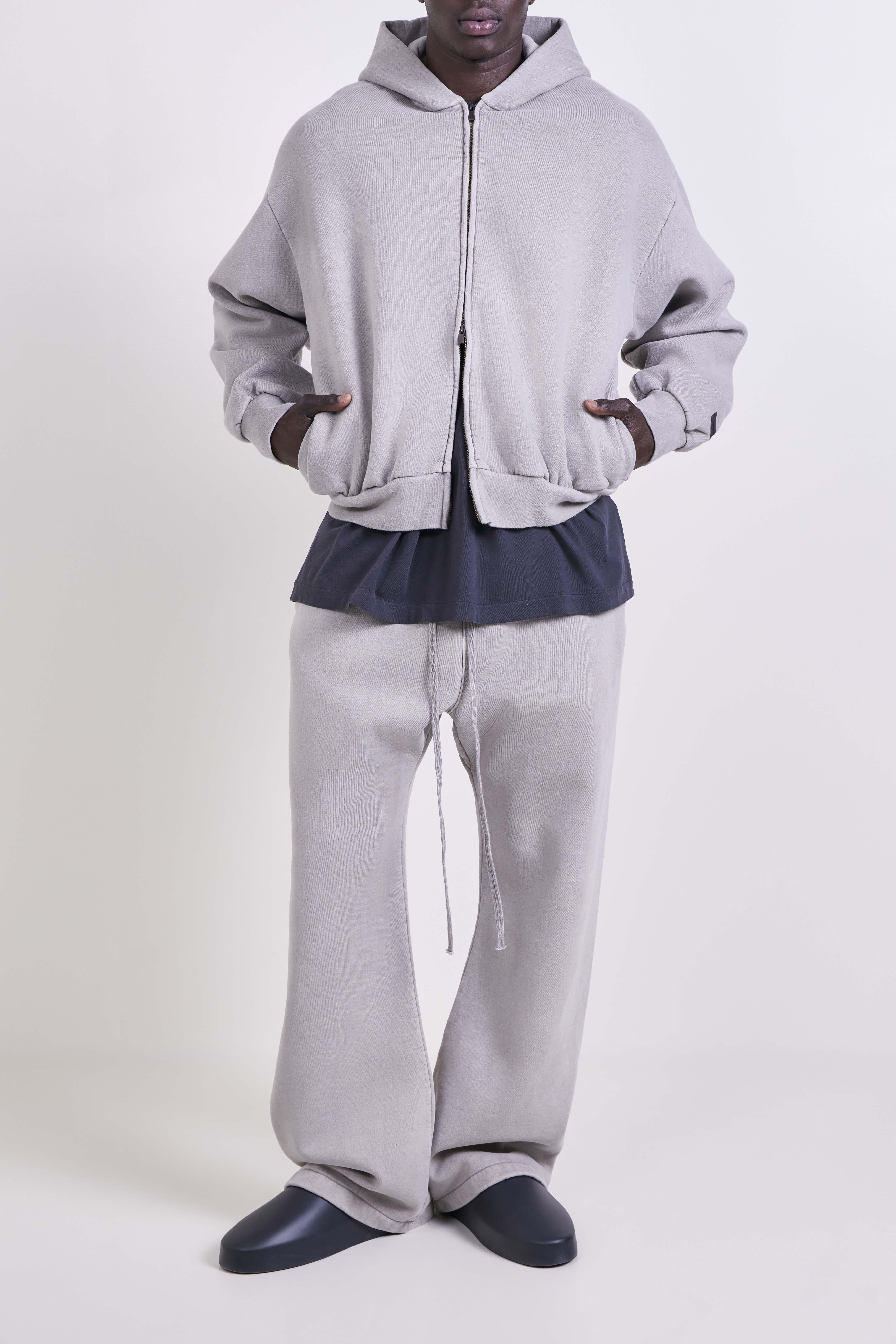 FEAR OF GOD ESSENTIALS קפוצ'ון כותנה עבה