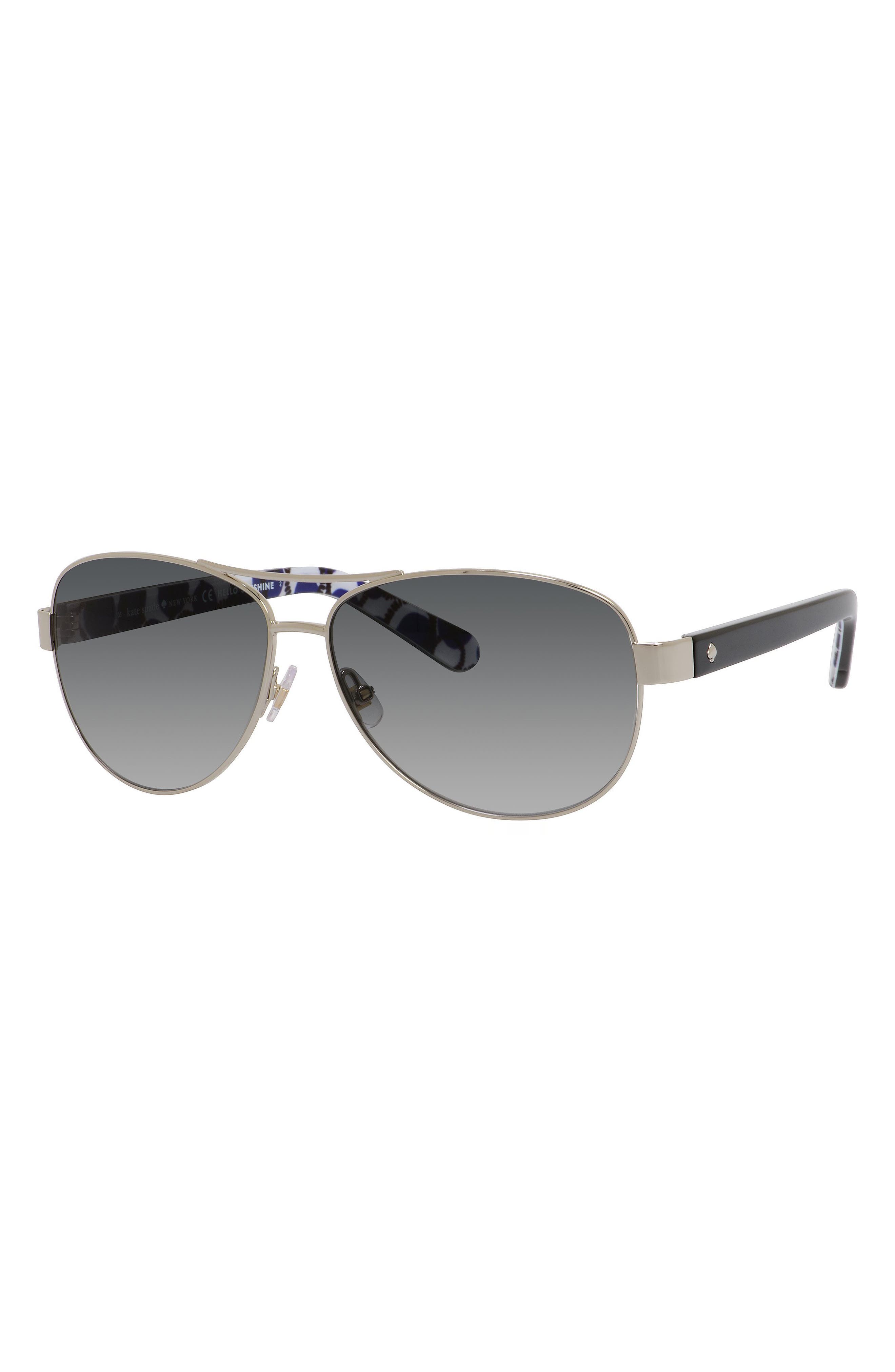 Kate Spade New York 'dalia2' 58mm aviator sunglasses