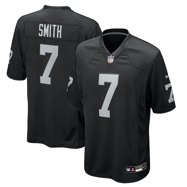 Geno Smith Las Vegas Raiders Nike Youth Game Player Jersey - Black