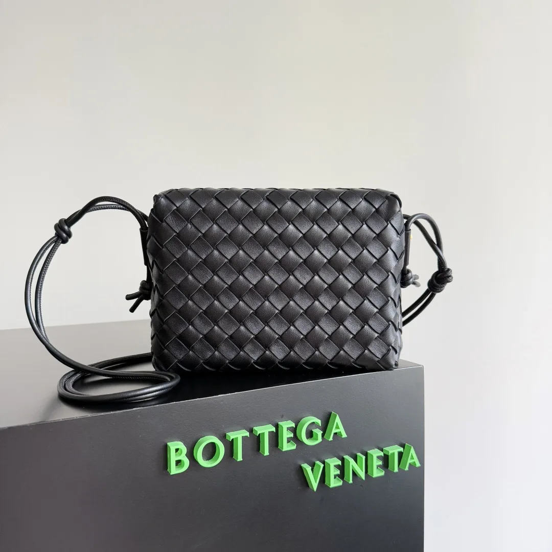 Bottega Veneta Intrecciato Woven Leather Crossbody Bag product photo from LabelPicks