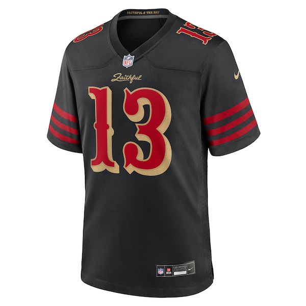 Brock Purdy San Francisco 49ers Nike 2025 Rivalries Collection Game Jersey - Black
