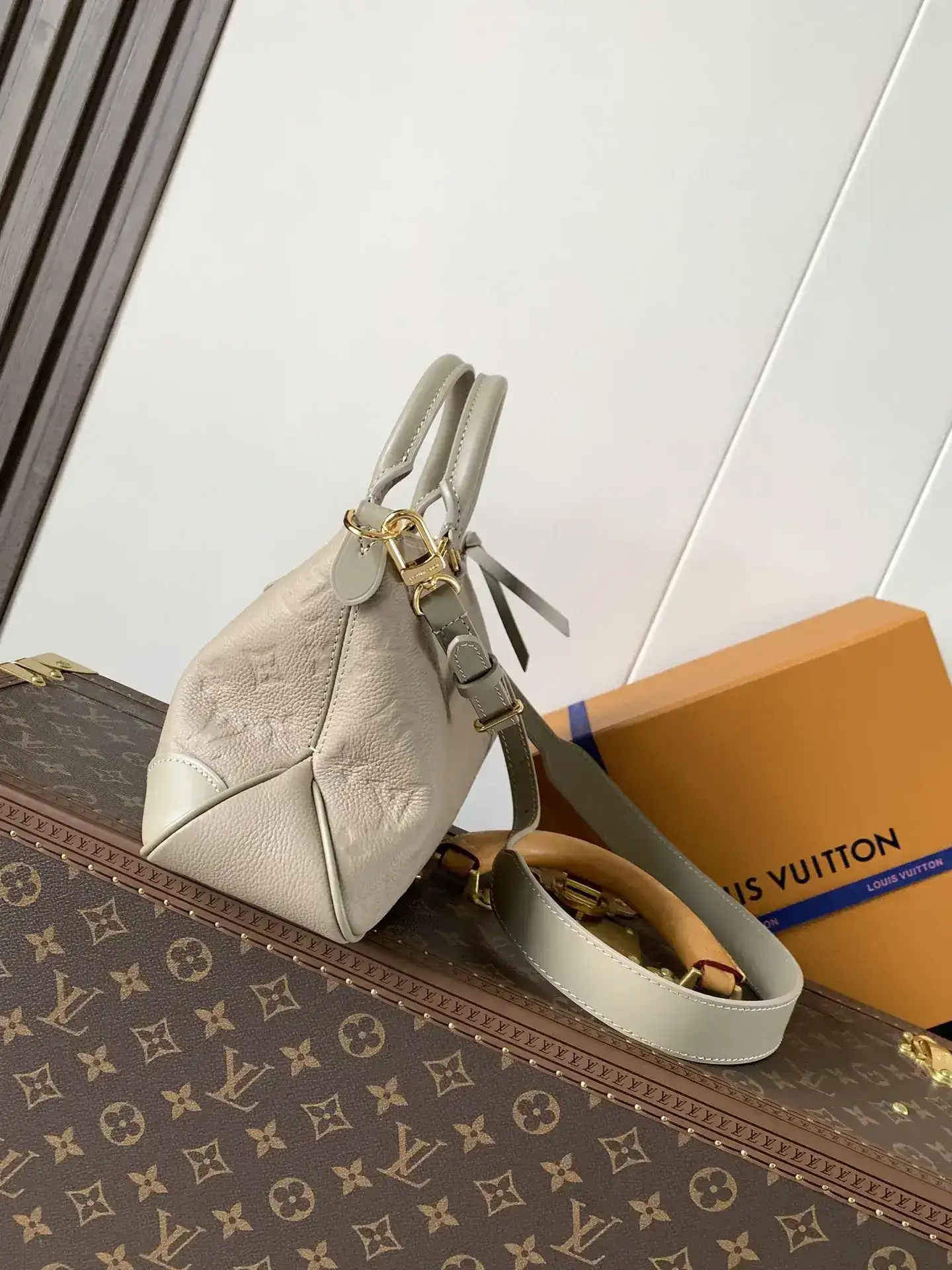 Louis Vuitton Black Calfskin Top Handle Bag product photo from LabelPicks