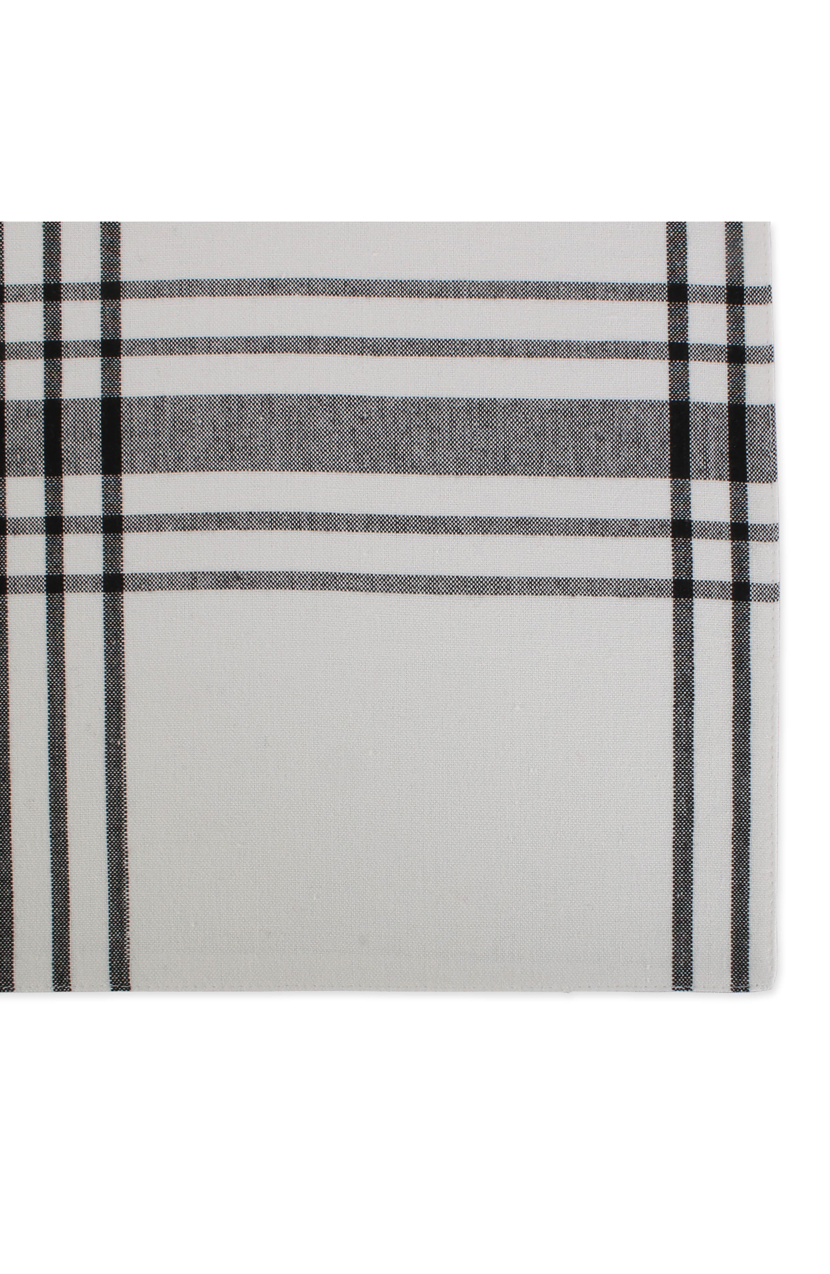 Design Imports Home Sweet Farmhouse Plaid Set of 4 Placemats