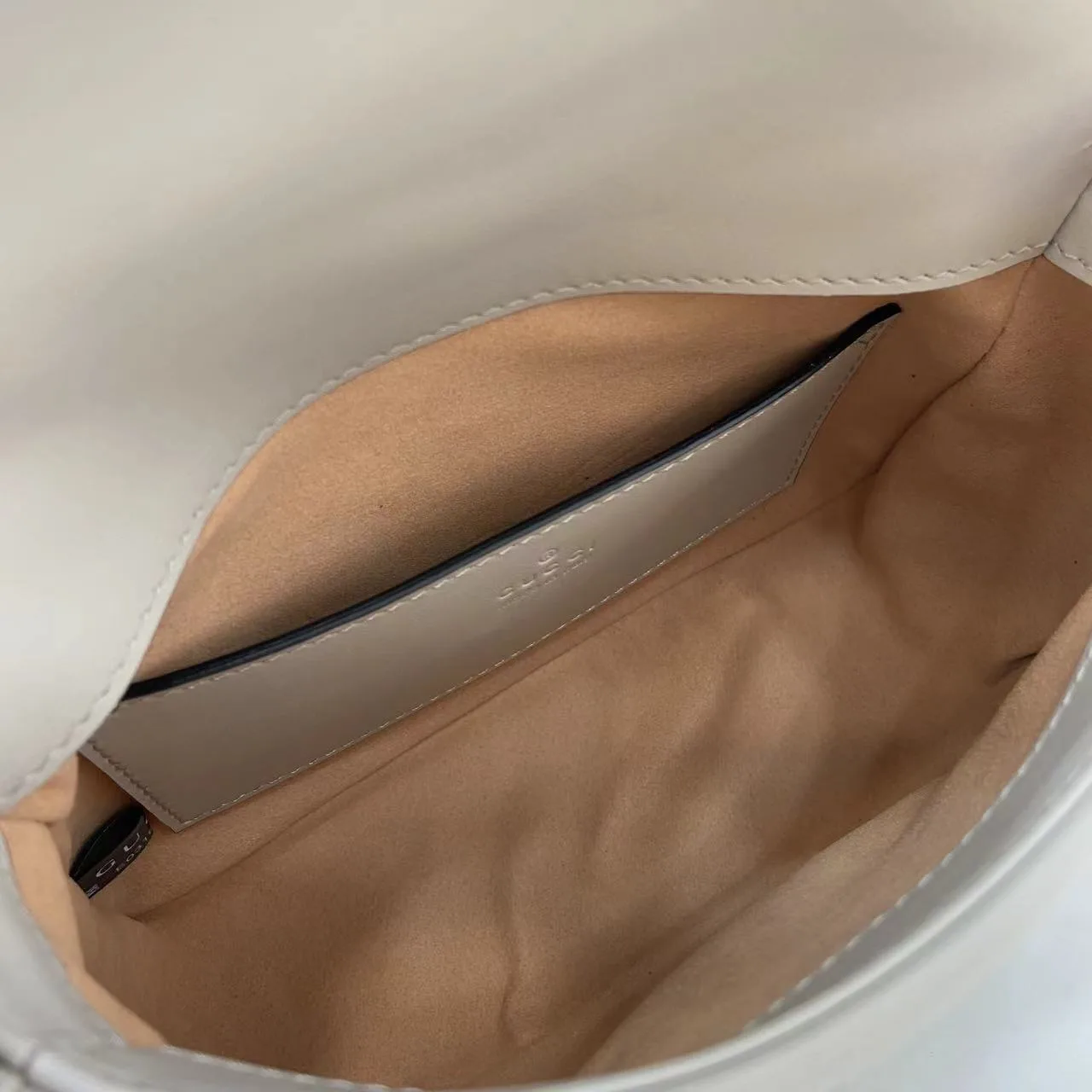 Gucci Marmont Grey GG Supreme Canvas Top Handle Bag product photo from LabelPicks