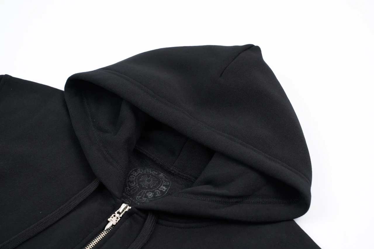 Chrome Hearts Black Deadly Doll Graphic Zip Hoodie product photo from LabelPicks