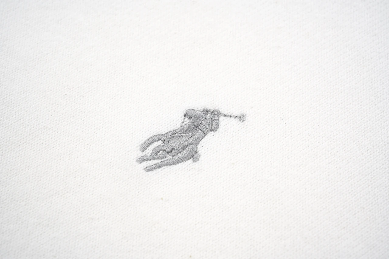 Ralph Lauren White Pony Embroidered Plain Knit Polo Shirt product photo from LabelPicks