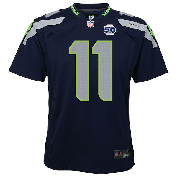 Jaxon Smith-Njigba Seattle Seahawks Nike Youth 50th Season Game Jersey - College Navy