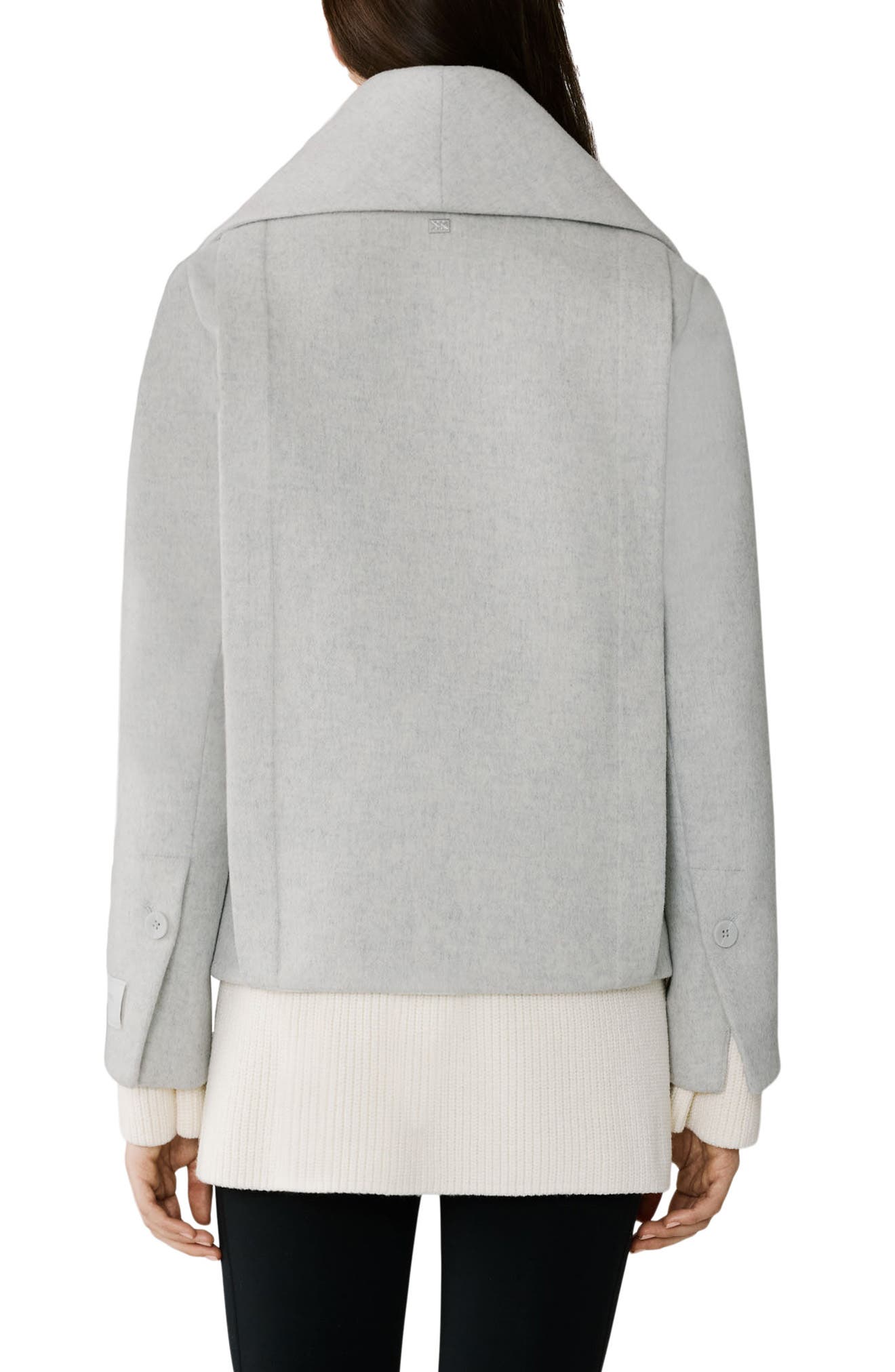 Soia & Kyo Tala Double Breasted Wool Blend Coat