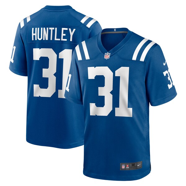 Jason Huntley Indianapolis Colts Nike Team Game Jersey -  Royal