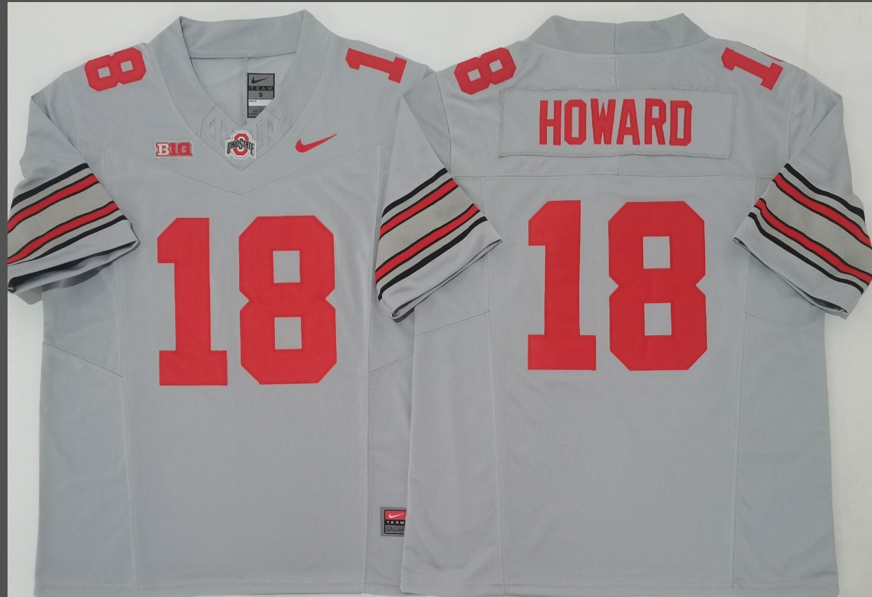 Emeka Howard NCAA Ohio State Buckeyes Nike Vapor Limited Jersey