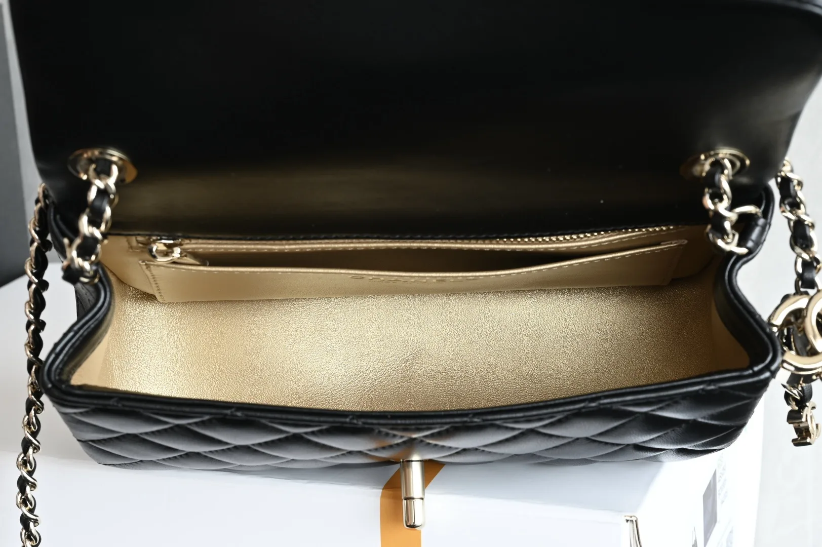 Chanel Black Lambskin Shoulder Bag product photo from LabelPicks