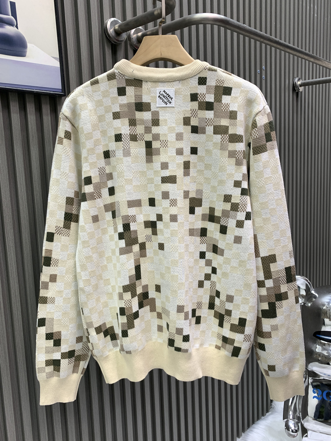0910 Vintage Print Sweatshirt